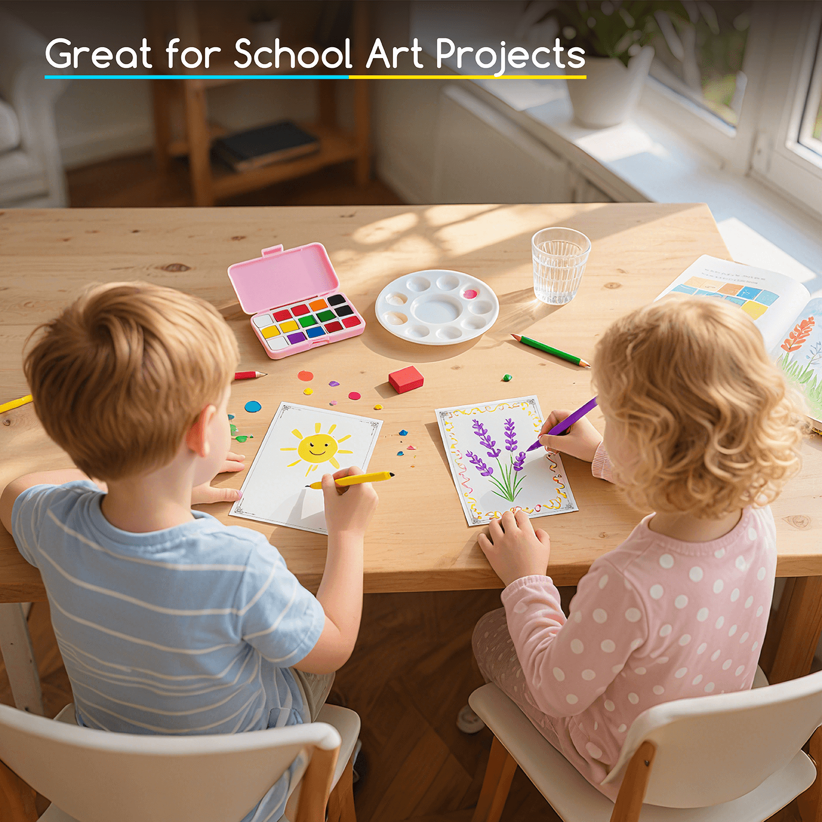 MEEDEN Blank Watercolor Paper Postcards