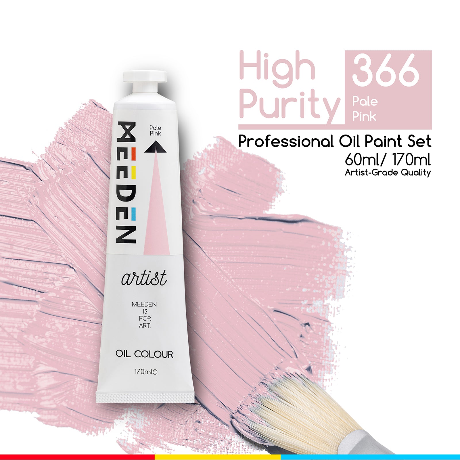 MEEDEN Artist Grade Oil Paint - 170ml/5.7oz Tube