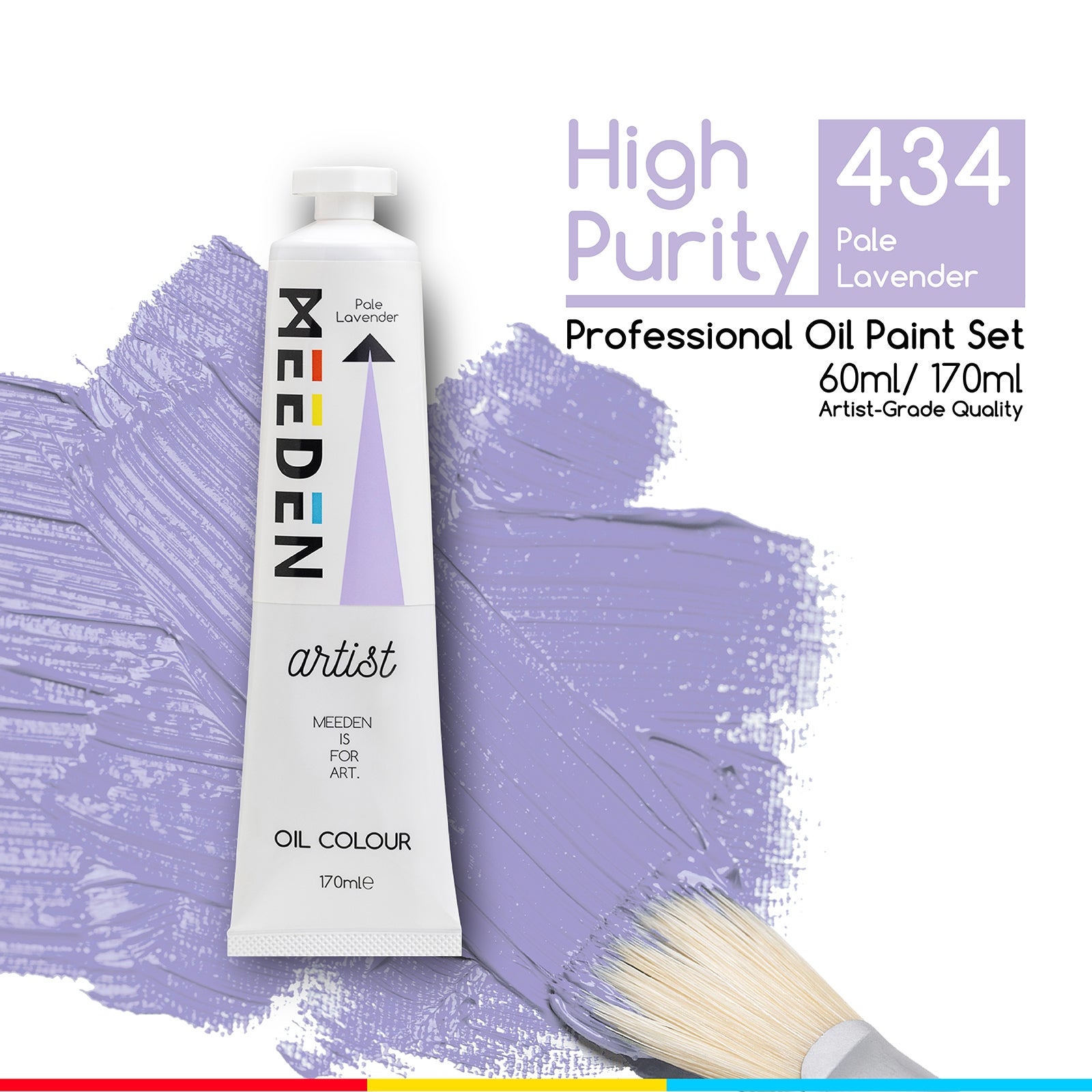 MEEDEN Artist Grade Oil Paint - 170ml/5.7oz Tube