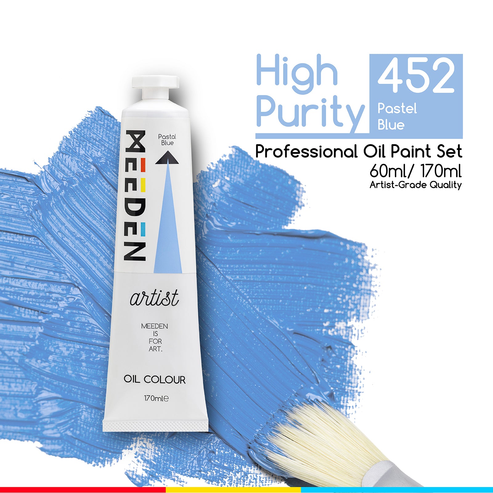 MEEDEN Artist Grade Oil Paint - 170ml/5.7oz Tube