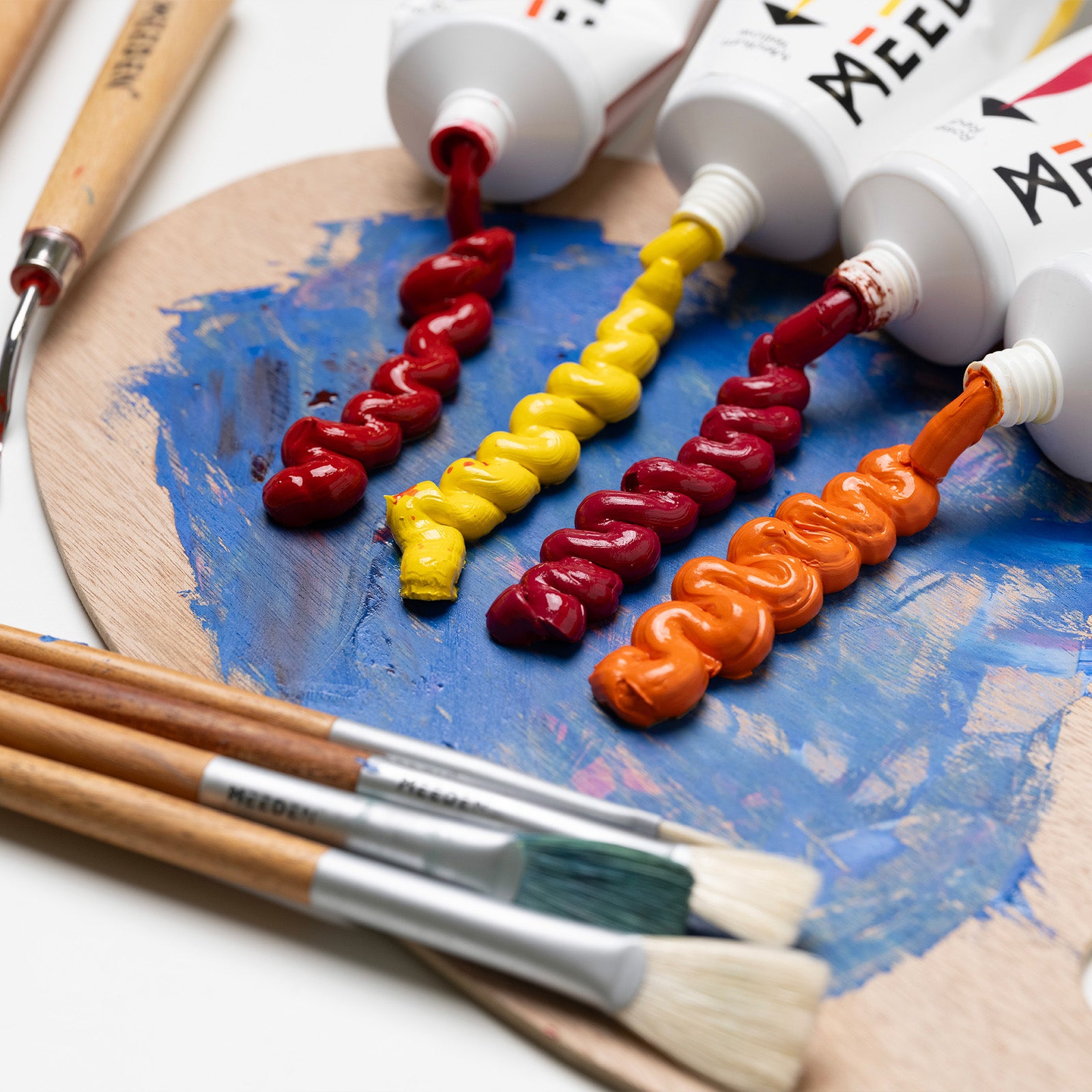 MEEDEN Artist Grade Oil Paint - 170ml/5.7oz, 12 Tubes