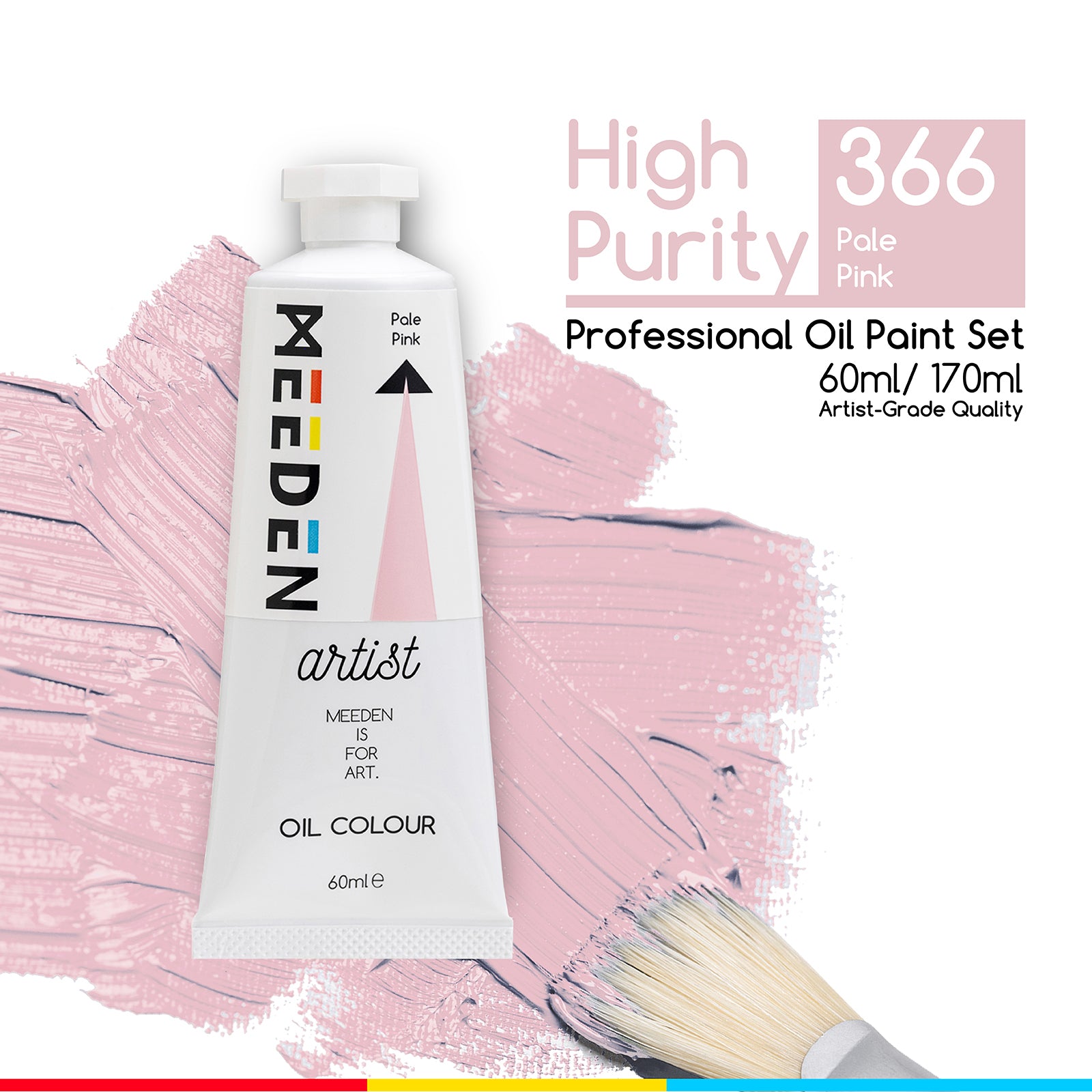 MEEDEN Artist Grade Oil Paint - 60ml/2oz Tube