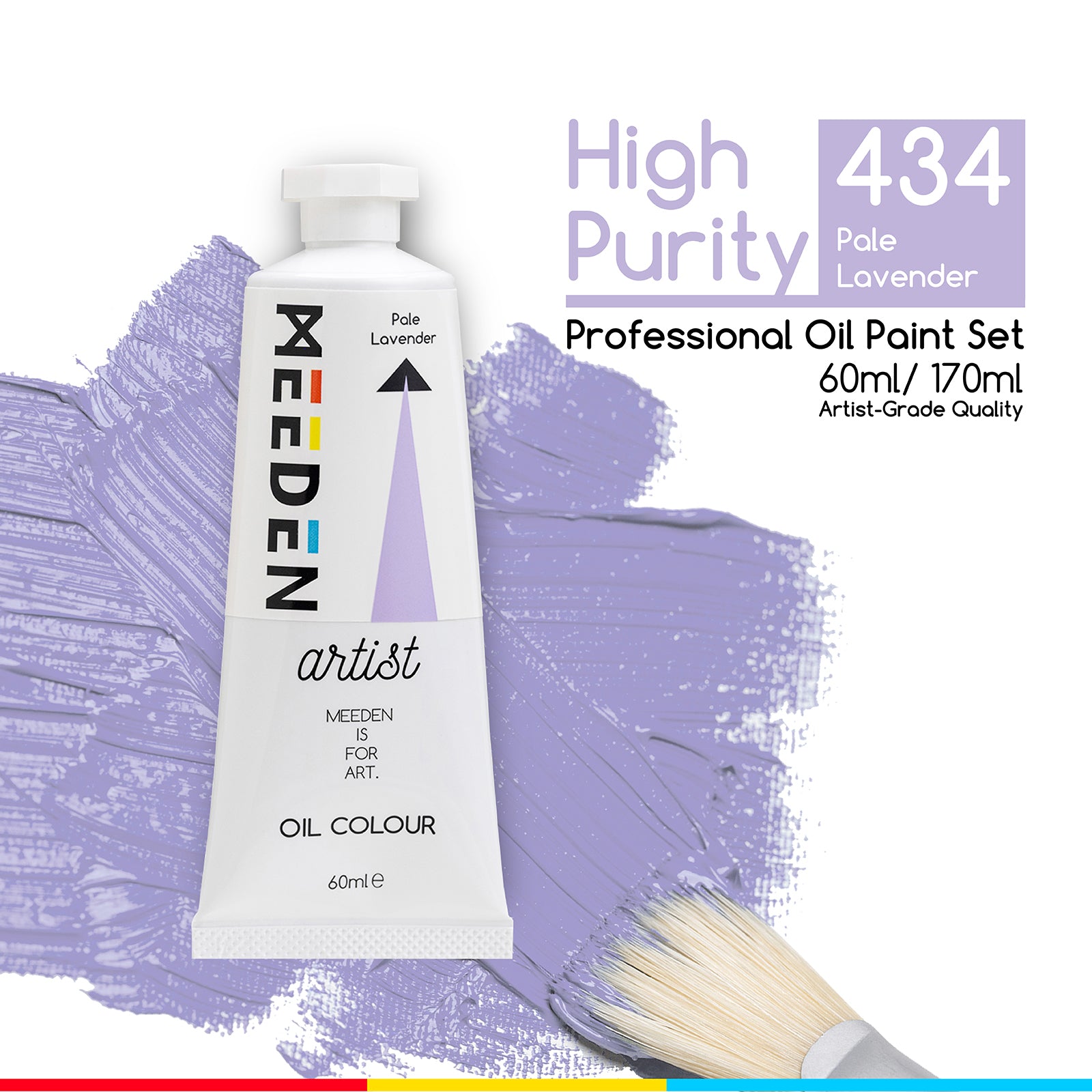 MEEDEN Artist Grade Oil Paint - 60ml/2oz Tube