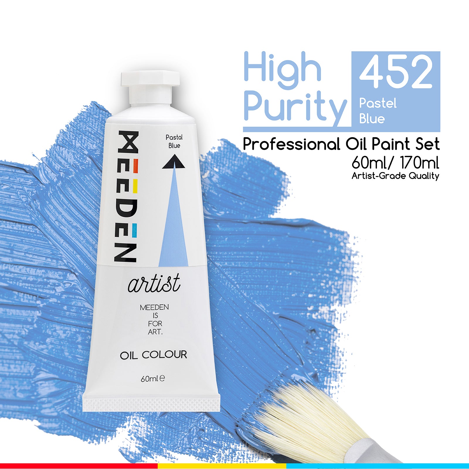 MEEDEN Artist Grade Oil Paint - 60ml/2oz Tube