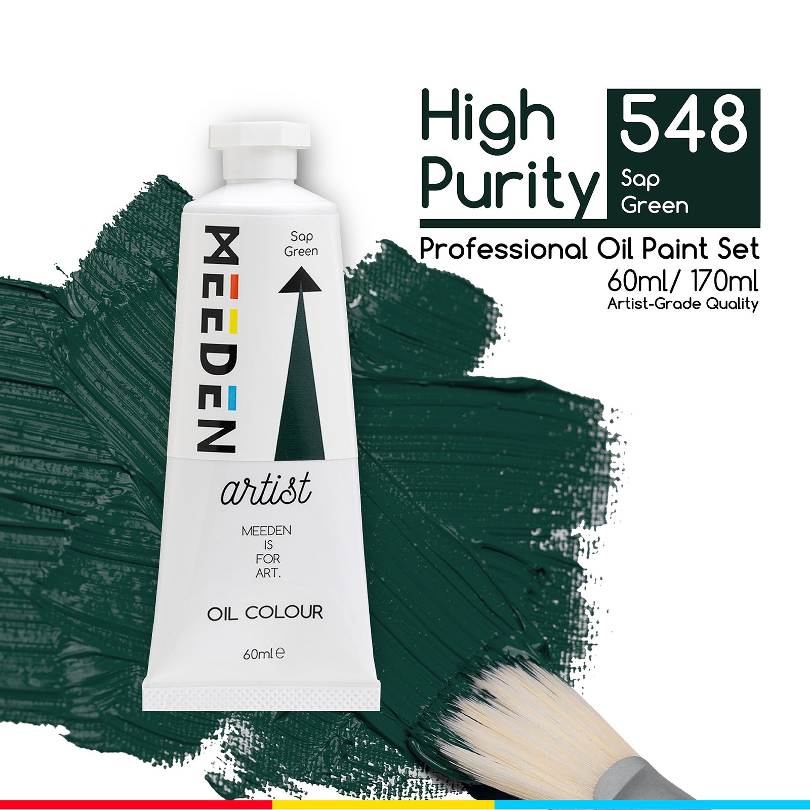MEEDEN Artist Grade Oil Paint - 60ml/2oz Tube