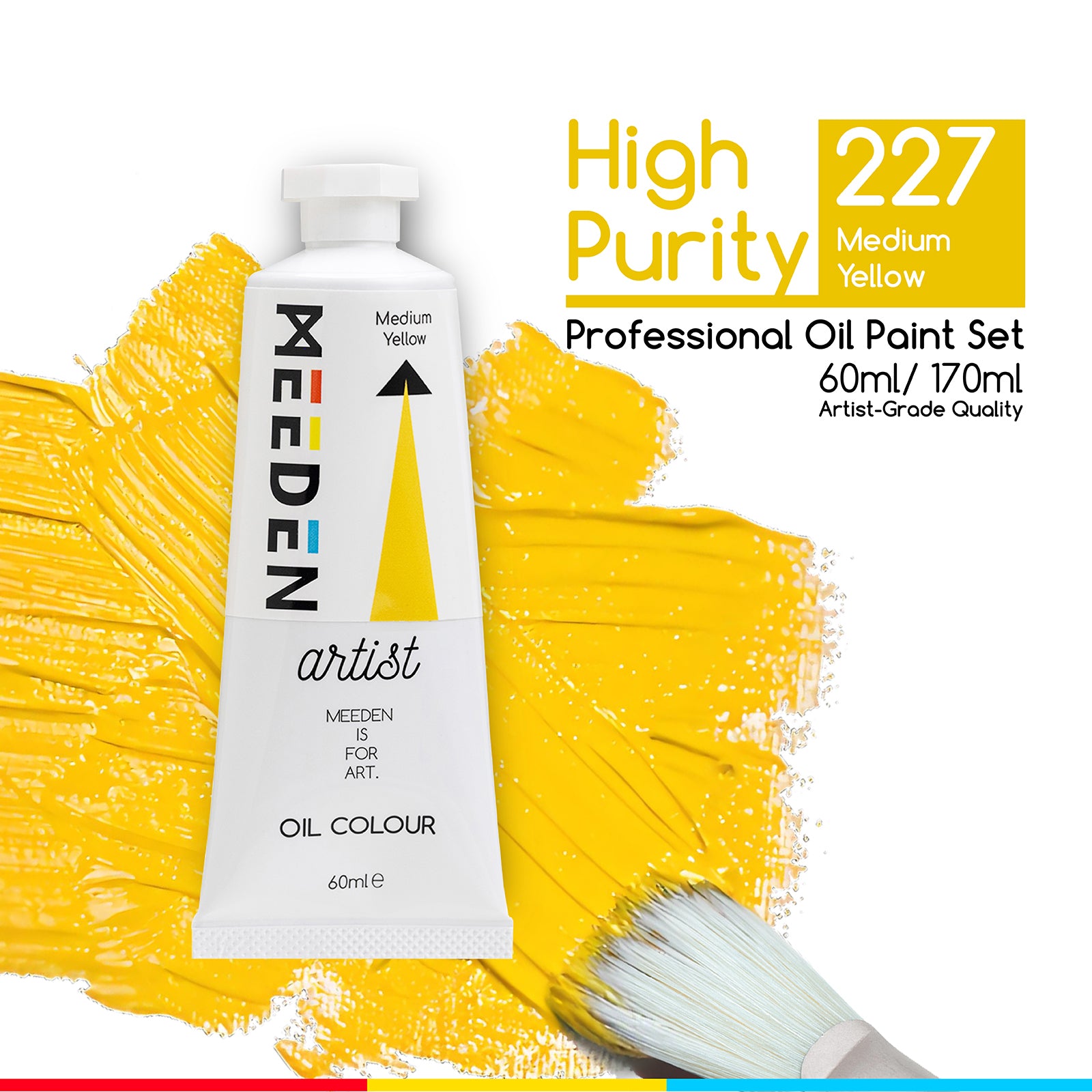 MEEDEN Artist Grade Oil Paint - 60ml/2oz Tube
