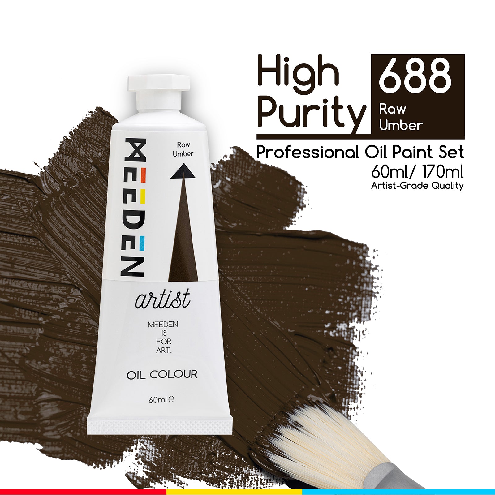 MEEDEN Artist Grade Oil Paint - 60ml/2oz Tube