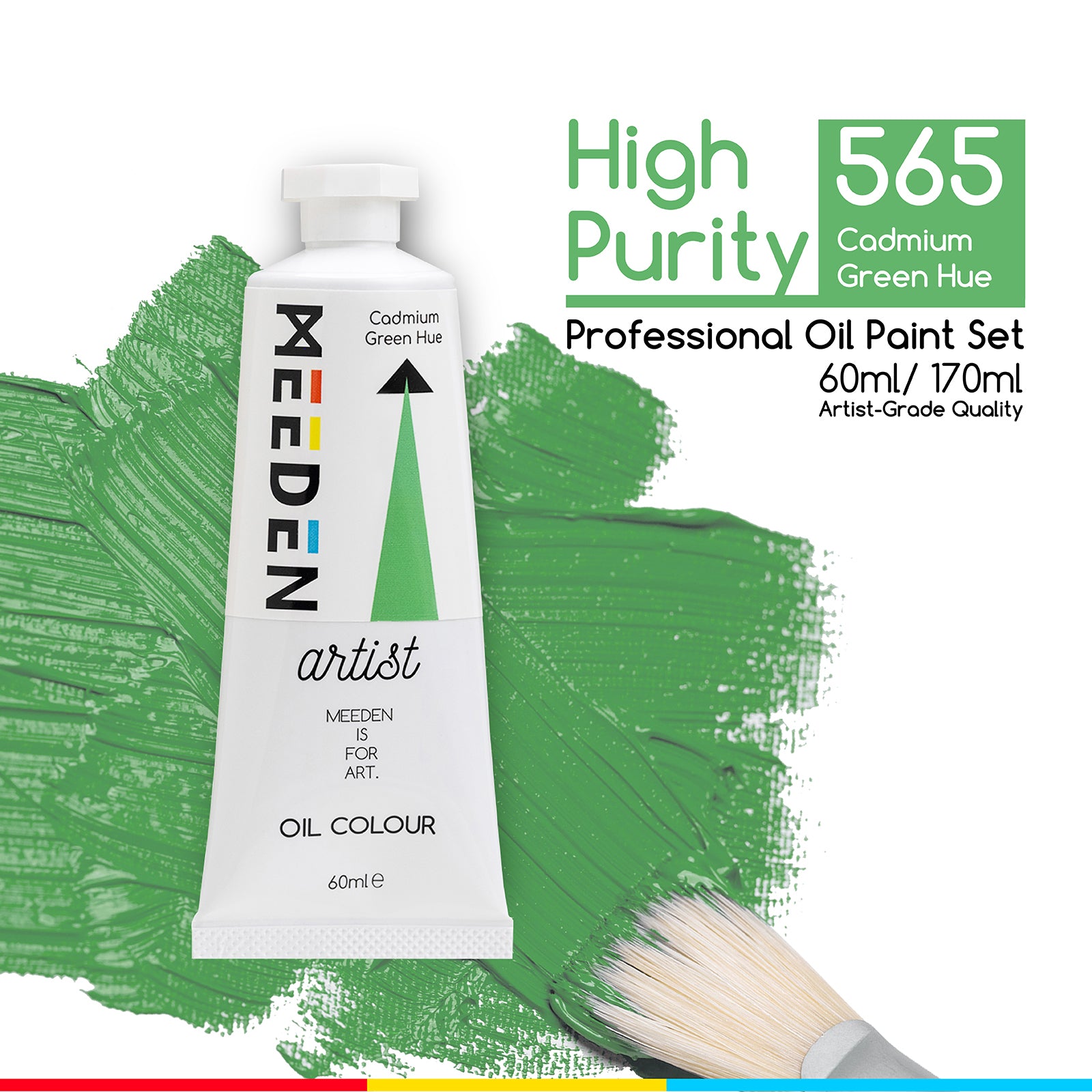 MEEDEN Artist Grade Oil Paint - 60ml/2oz Tube
