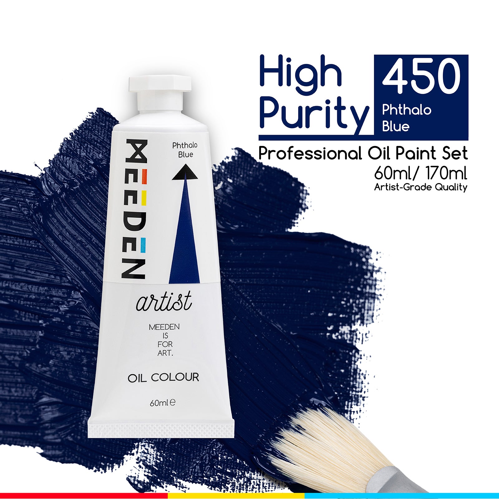 MEEDEN Artist Grade Oil Paint - 60ml/2oz Tube