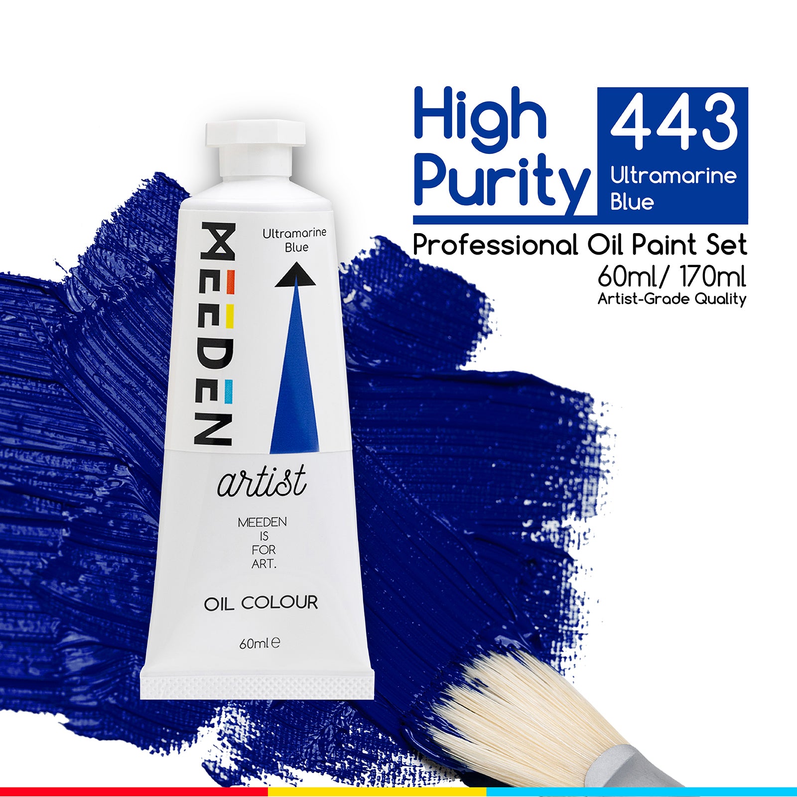 MEEDEN Artist Grade Oil Paint - 60ml/2oz Tube