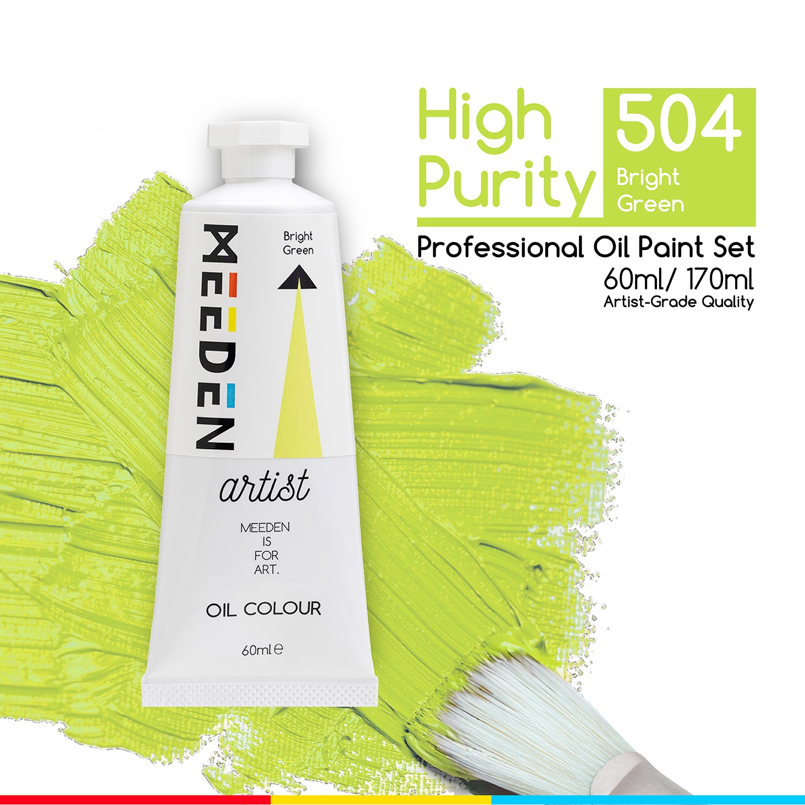 MEEDEN Artist Grade Oil Paint - 60ml/2oz Tube