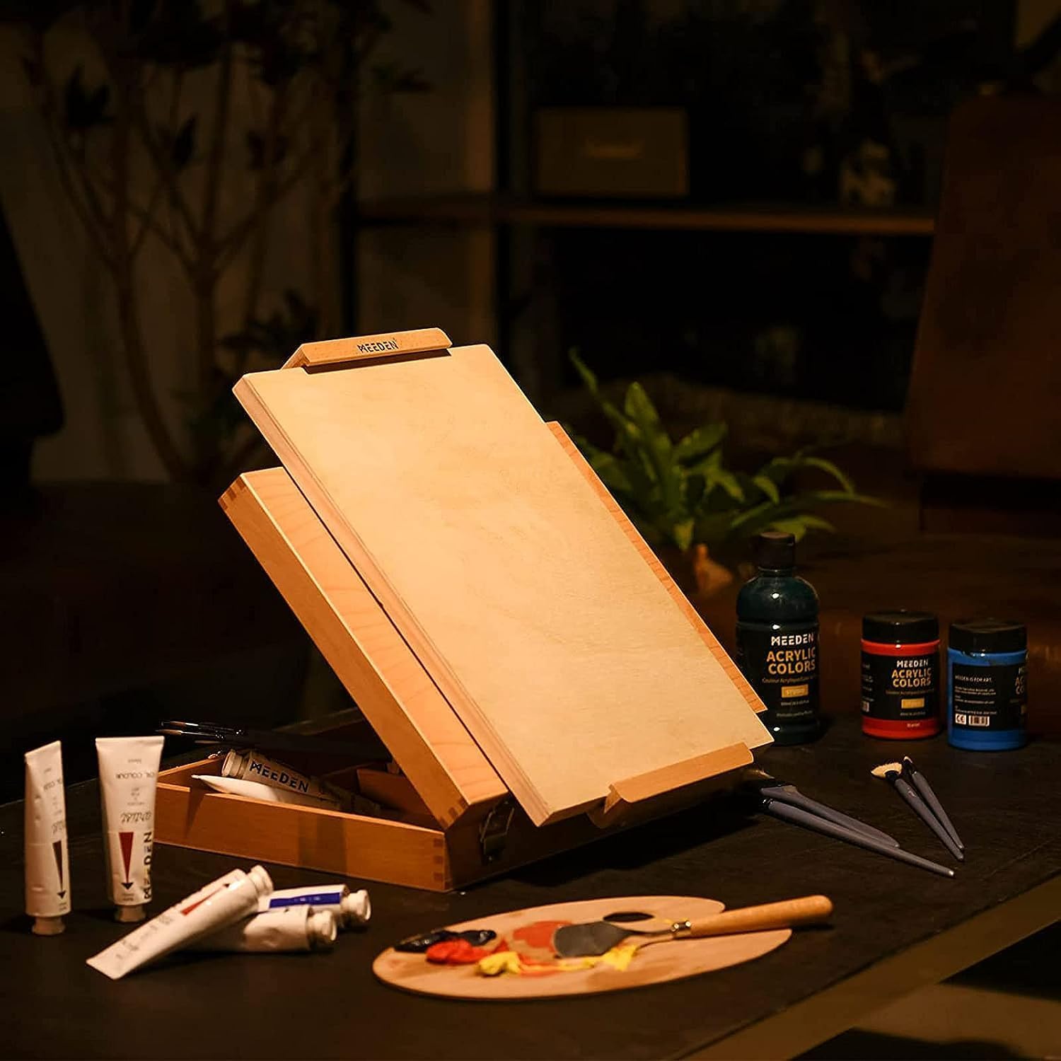 MEEDEN Artist Birch Wood Canvas Board, 1-1/2” Deep