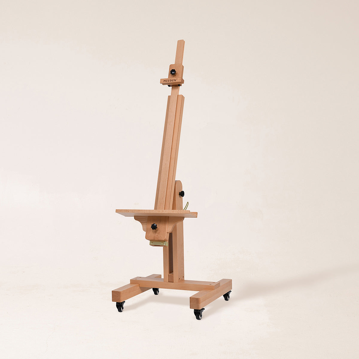 MEEDEN newest Large Painters Easel Adjustable Solid Beech Wood Artist Easel