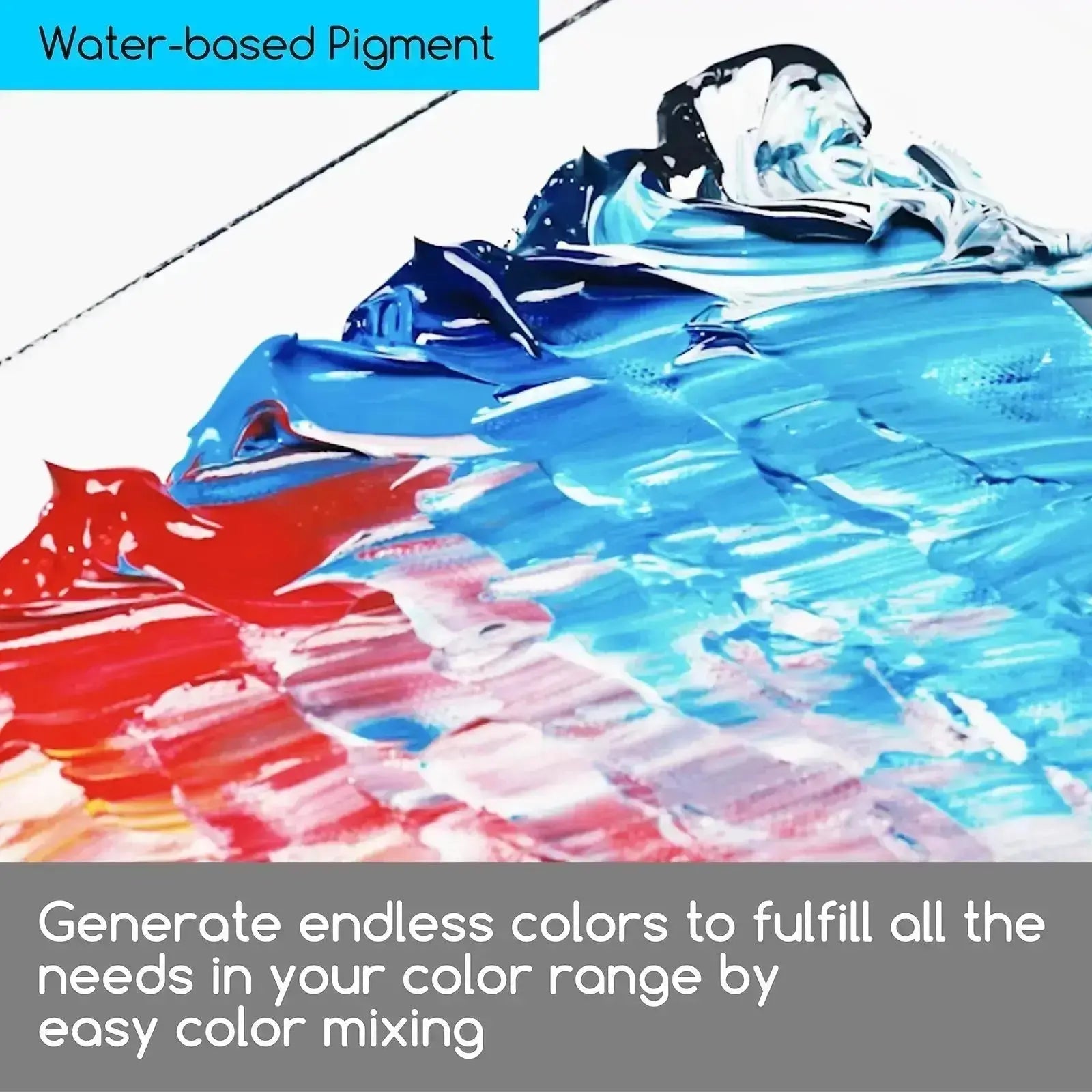 MEEDEN Acrylic Paint Set for Artist, 9x2 oz, 60 ml - MEEDEN ARTPaint