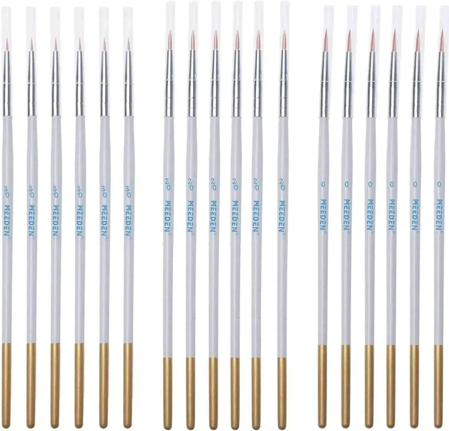 MEEDEN Detail Paint Brush Set - 6 Miniature Art Brushes - MEEDEN ARTBrushes