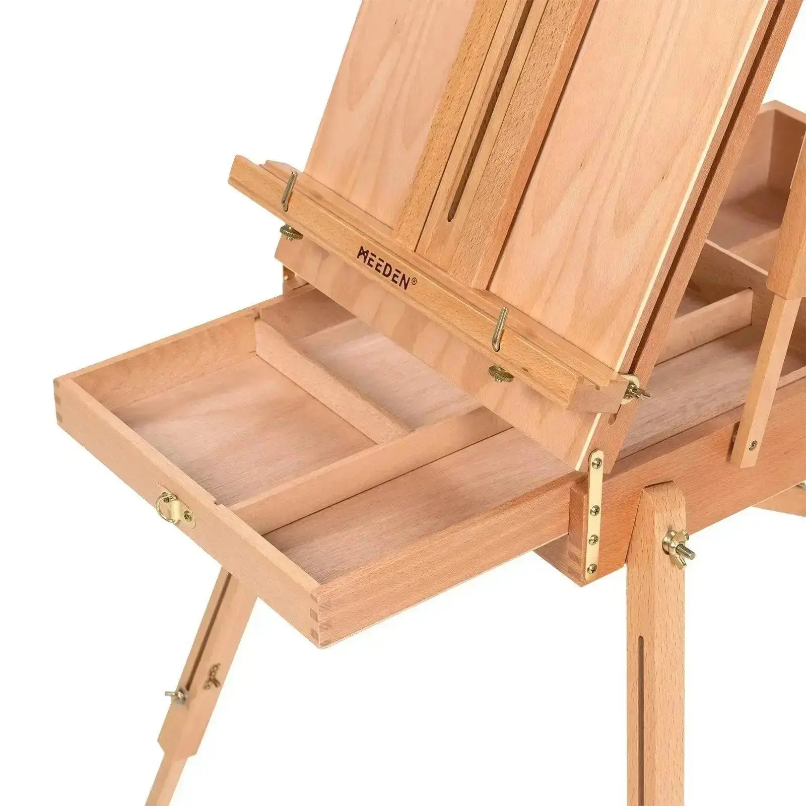 MEEDEN Foldable French Style Large Sketchbox Art Easel-HX-3 - MEEDEN ARTEasel