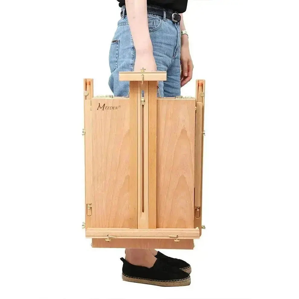 MEEDEN Foldable French Style Large Sketchbox Art Easel-HX-3 - MEEDEN ARTEasel