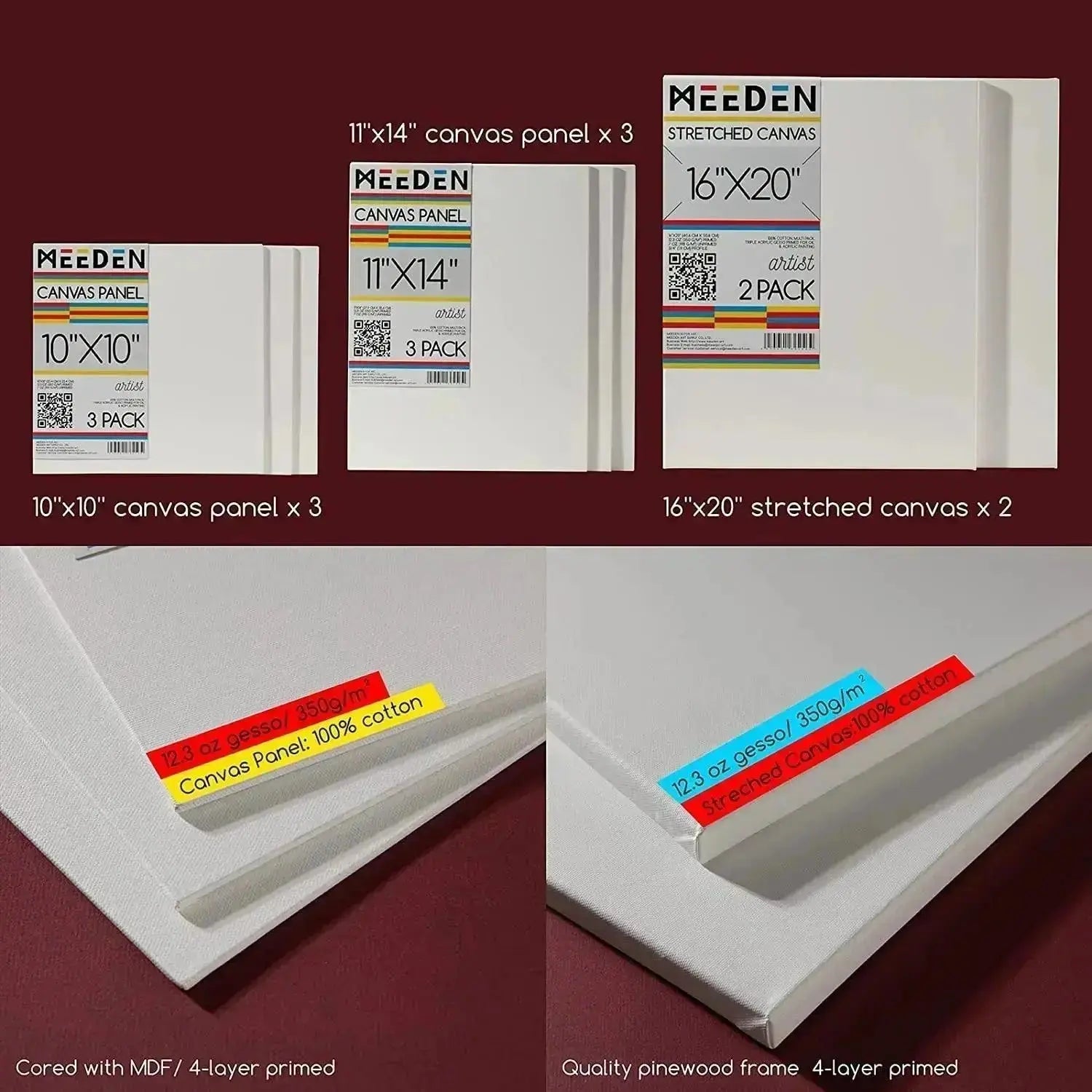MEEDEN Professional Artist Acrylic Painting Set - MEEDEN ARTPainting Set