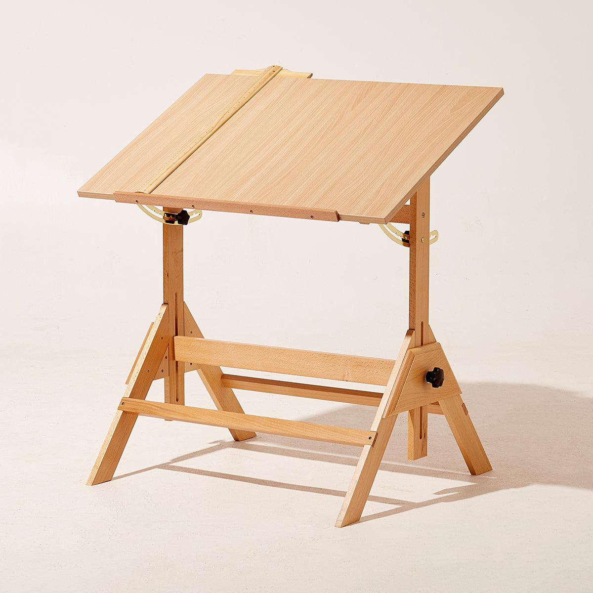 MEEDEN Solid Wood Drafting Table, Artist Drawing Desk