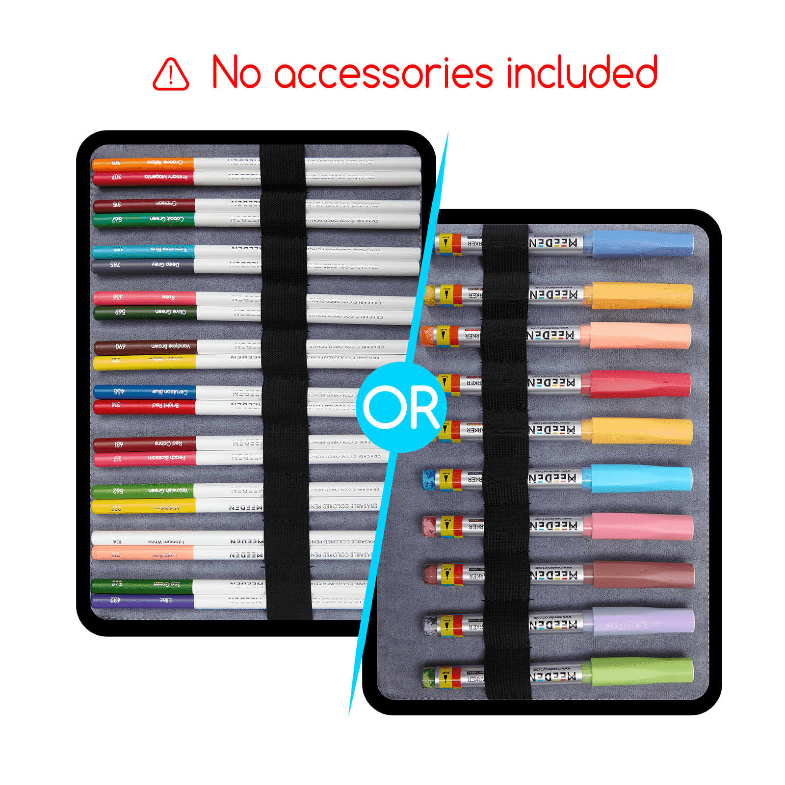 MEEDEN Pencil Marker Organizer Case