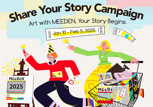 MEEDEN Share Your Story Campaign | Art with MEEDEN , Your Story Begins.