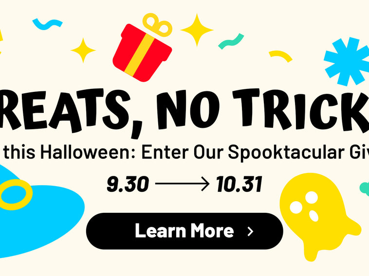 Halloween giveaway, MEEDEN halloween campaign
