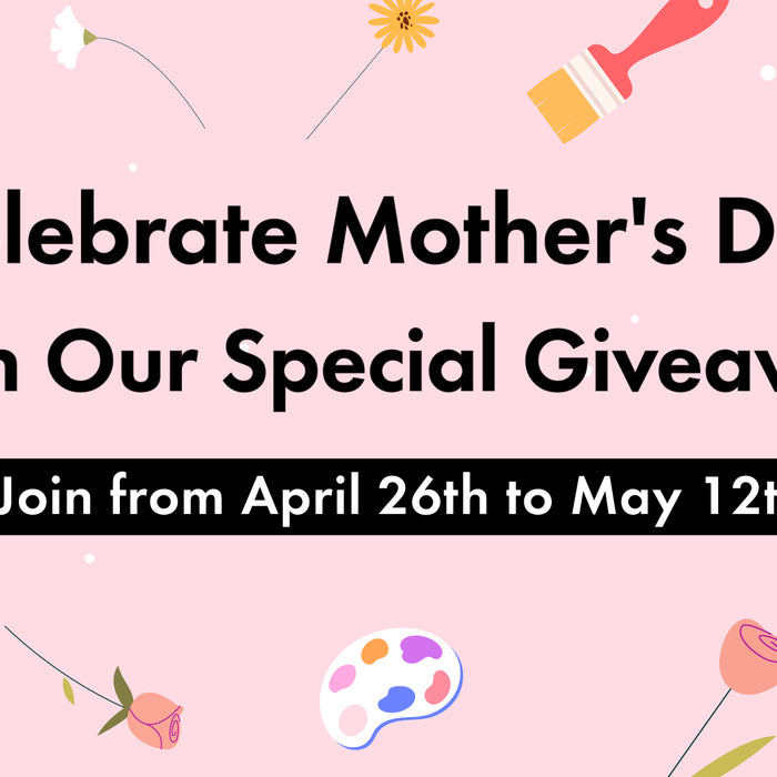 🌷 Celebrate Mother's Day with a Splash of Art! - MEEDEN Giveaway🌷