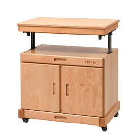 MEEDEN Artist Taboret Rolling Cart with Adjustable Desktop