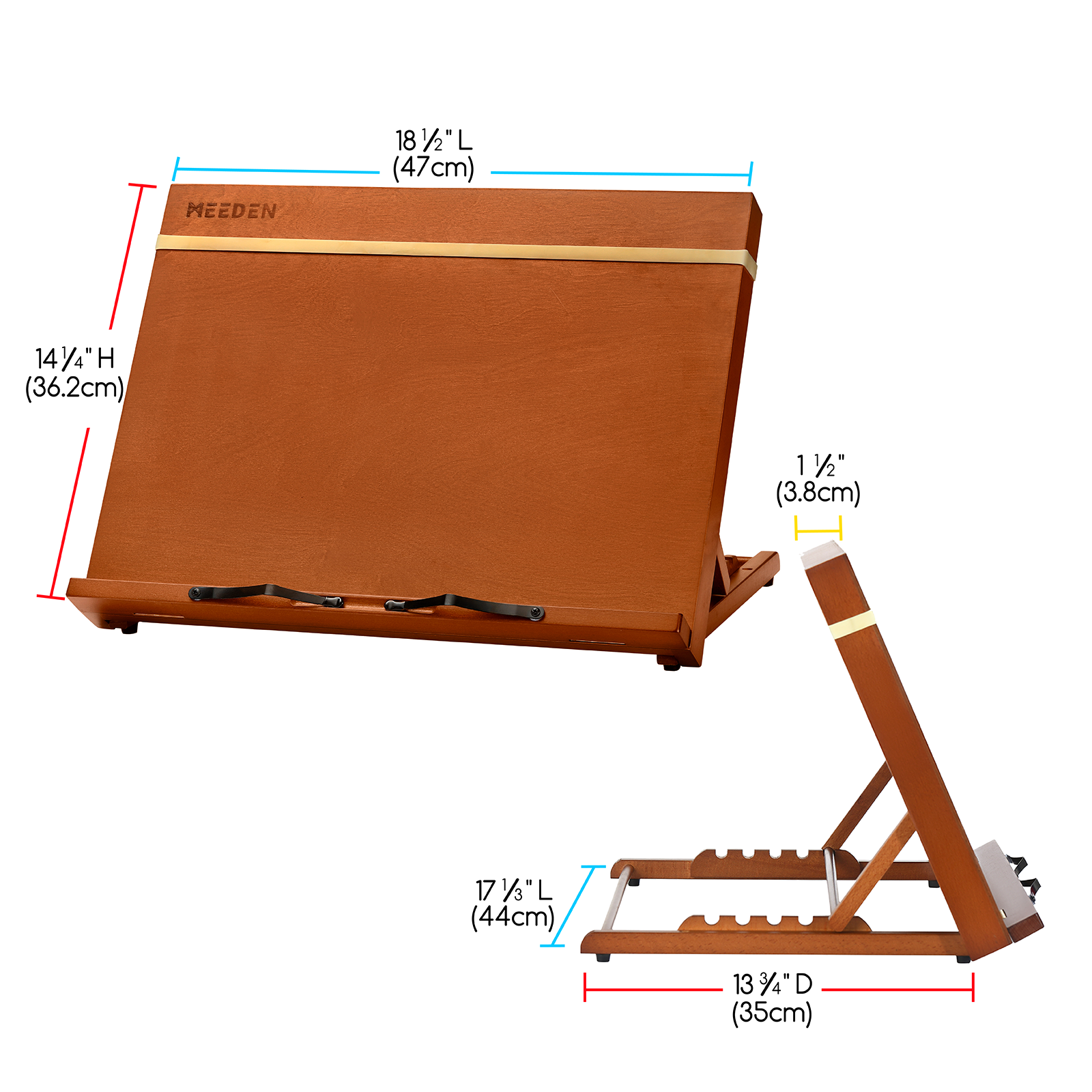 MEEDEN Adjustable Versatile Portable Drawing & Writing Board