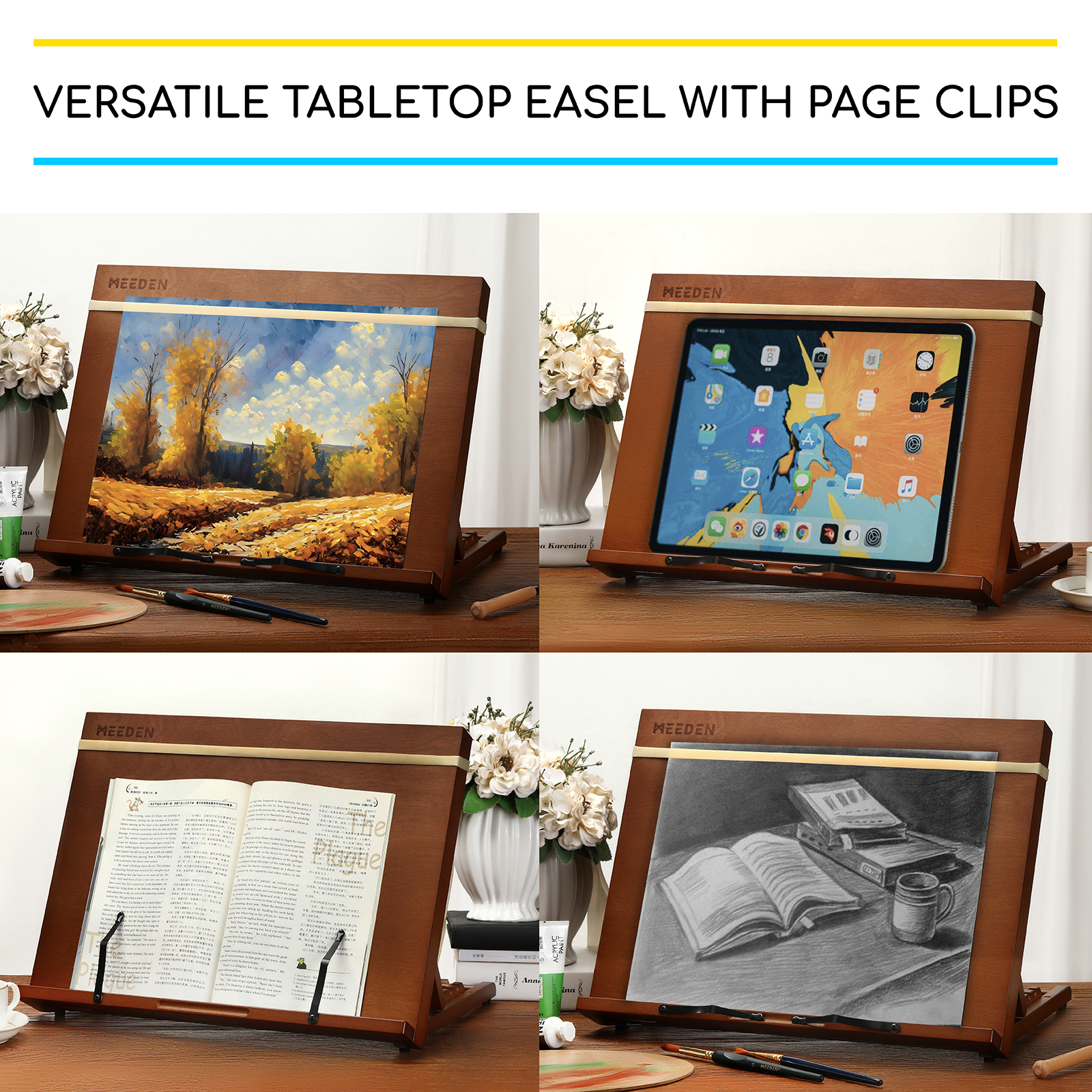 MEEDEN Adjustable Versatile Portable Drawing & Writing Board