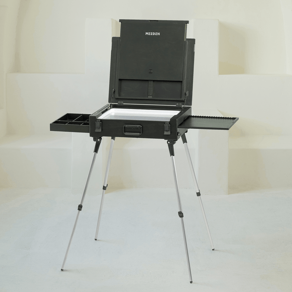 MEEDEN PRO Portable Boxwood French Easel Box