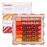 MEEDEN Soft Orange Oil Pastels 6 Pcs Set