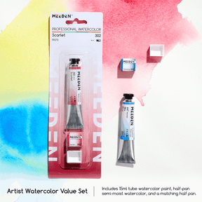 MEEDEN Professional Artist Watercolor Paint, 15ml/0.5oz