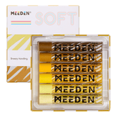 MEEDEN Soft Yellow Oil Pastels 6 Pcs Set