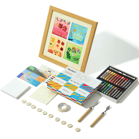 MEEDEN Soft Oil Pastel Kit: 90 Pcs DIY Oil Pastel Set for Beginners Artists