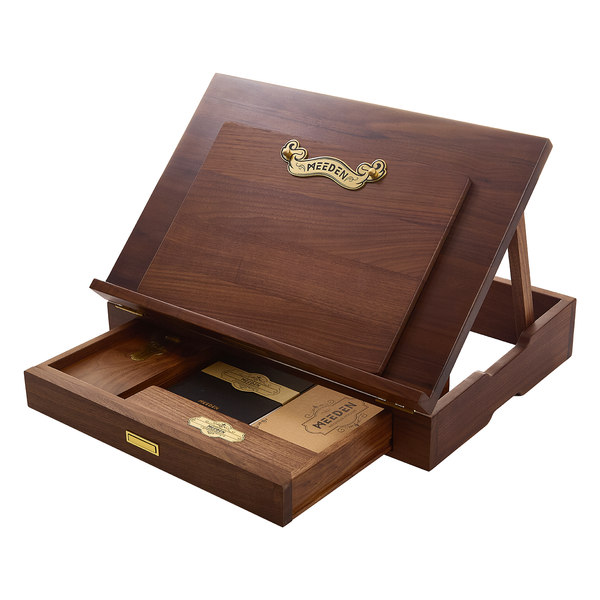 MEEDEN American Black Walnut Tabletop Easel Set