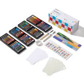 MEEDEN Soft Oil Pastel Kit: 77Pcs All-in-One Oil Pastel Set for Artists