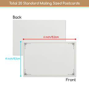 MEEDEN Blank Watercolor Paper Postcards