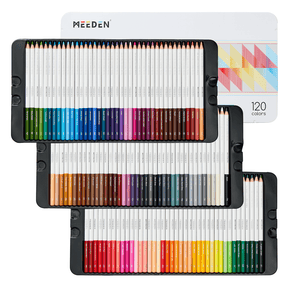 MEEDEN Professional 120-Color Oil Colored Pencils
