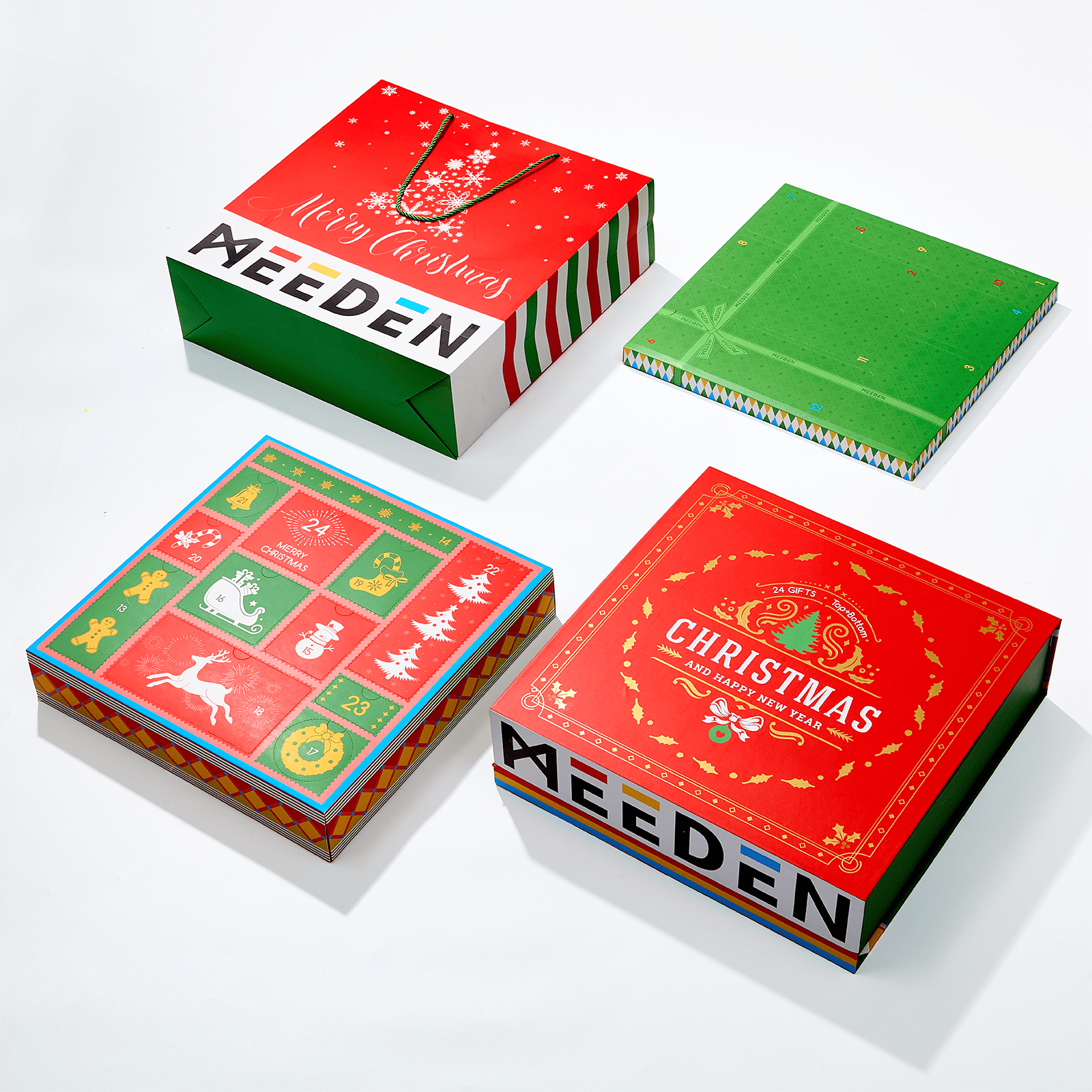 MEEDEN Creative Christmas Countdown: Art & DIY in One Box