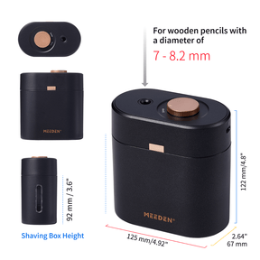 MEEDEN Long Point Pencil Sharpener: Electric Pencil Sharpener for Artist