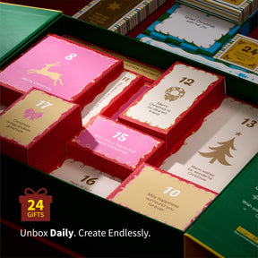 MEEDEN 24-Day Christmas Art Advent Calendar Gift Set 2026