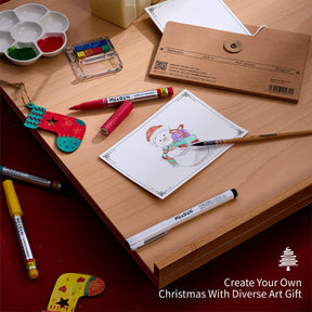 MEEDEN 24-Day Christmas Art Advent Calendar Gift Set 2026