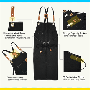 MEEDEN Waterproof Painting Apron – For Art & Crafts