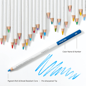 MEEDEN Professional 72-Color Oil Colored Pencils