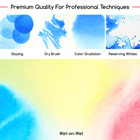 MEEDEN Professional Artist Watercolor Paint, 15ml/0.5oz