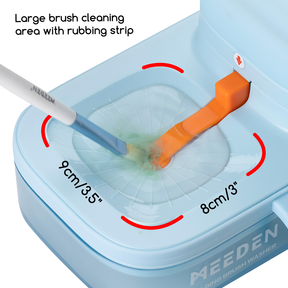 MEEDEN Foldable Paint Brush Cleaner-Blue