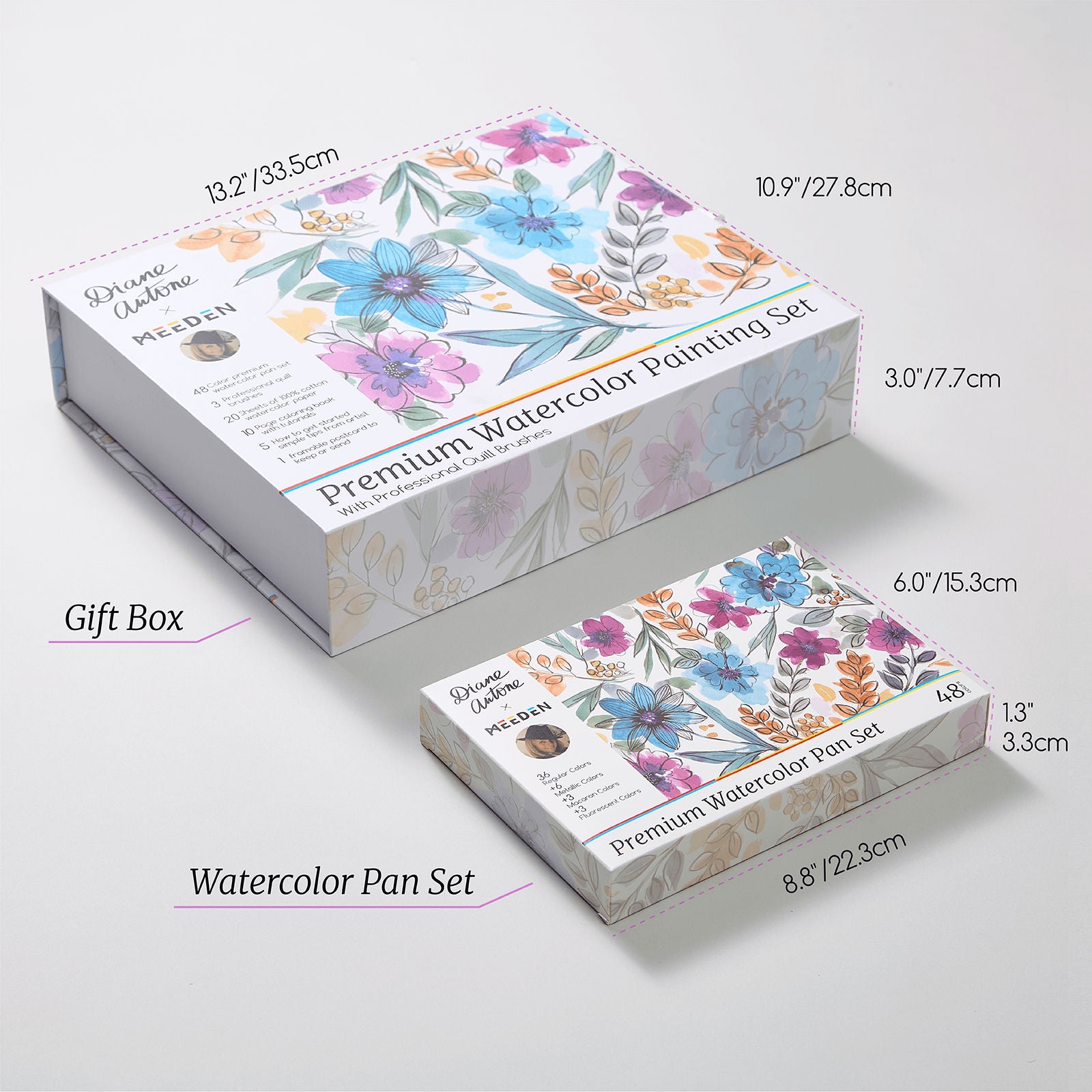 MEEDEN x Diane Antone Limited Edition Watercolor Paint Set
