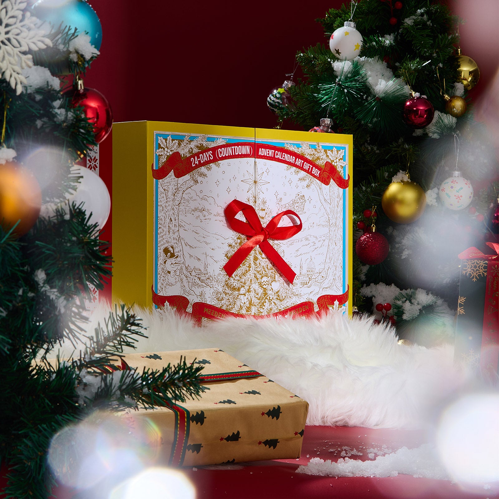 MEEDEN 24-Day Christmas Art Advent Calendar Gift Set 2026