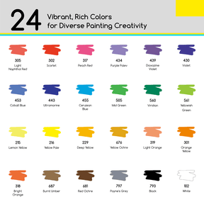 MEEDEN Soft Brush Tip Acrylic Paint Marker – 24 / 48 / 72 Colors